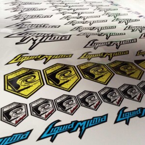 Digital printed plotter cut stickers. Digital printed plotter cut stickers.