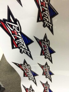 B-Rock Digital printed stickers B-Rock Digital printed stickers