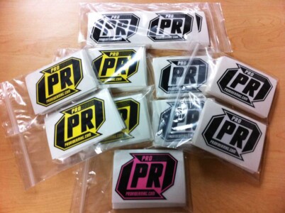 ProRider Packaged Stickers ProRider Packaged Stickers