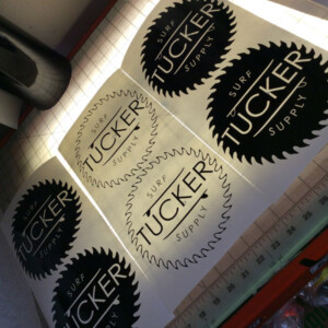 Tucker Wood Working Saw Logo Tucker Wood Working Saw Logo