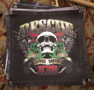K38 Rescue banners