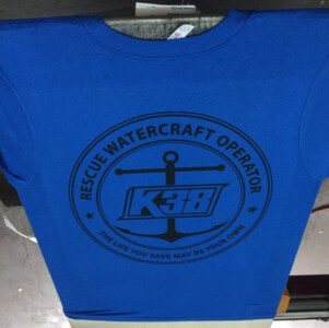 Screen printed water colors. K38 Kids Tee's
