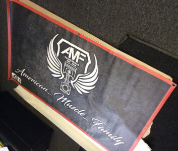 AMF Banners for car clubs. AMF Banners