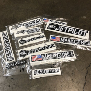 Packaged up digital printed stickers Packaged up digital printed stickers