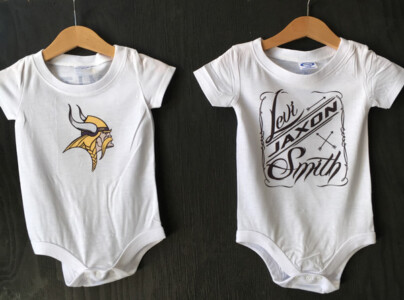 full color, your design, made to order. Baby shower customized gifts