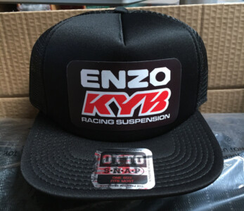 We sublimated these patches. Enzo Kyb Otto Trucker Hat